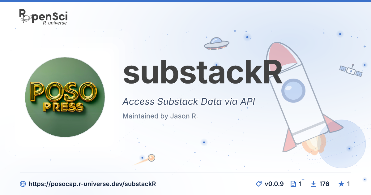 substackR: Access Substack Data via API